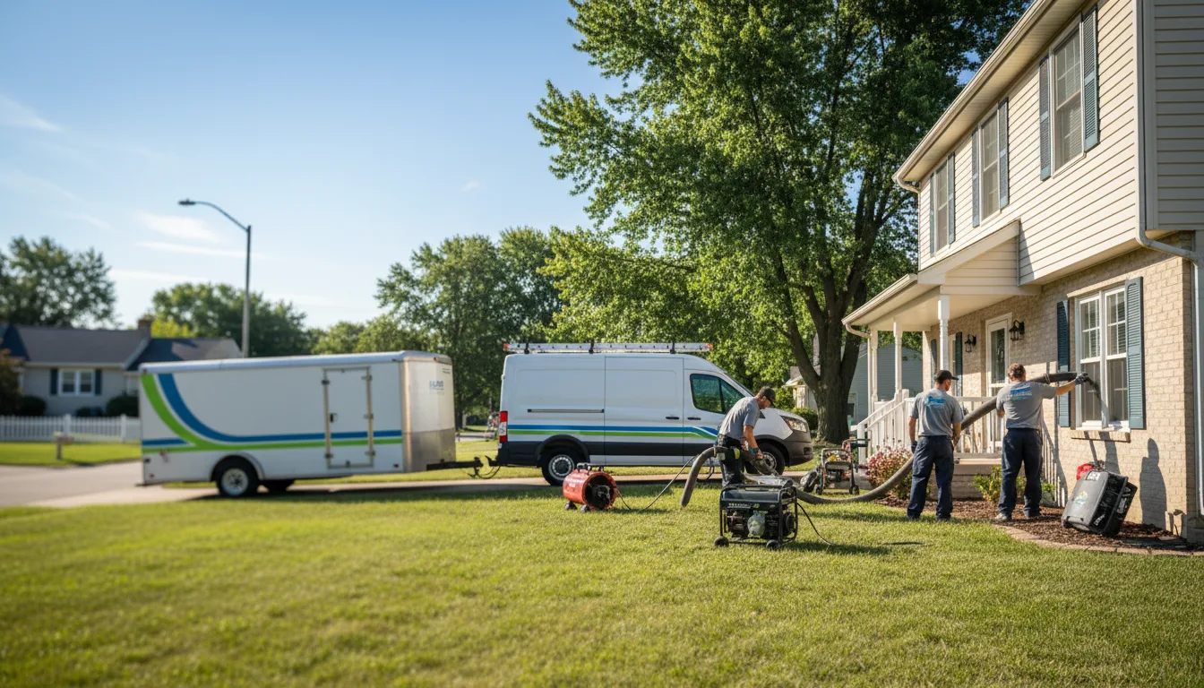 Flooded Basement Restoration And Cleanup With Repair in Glencoe, AR near me
